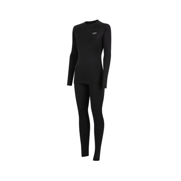 Longsleeve MERINO.190 collection BLK | WMN - obrazek 3