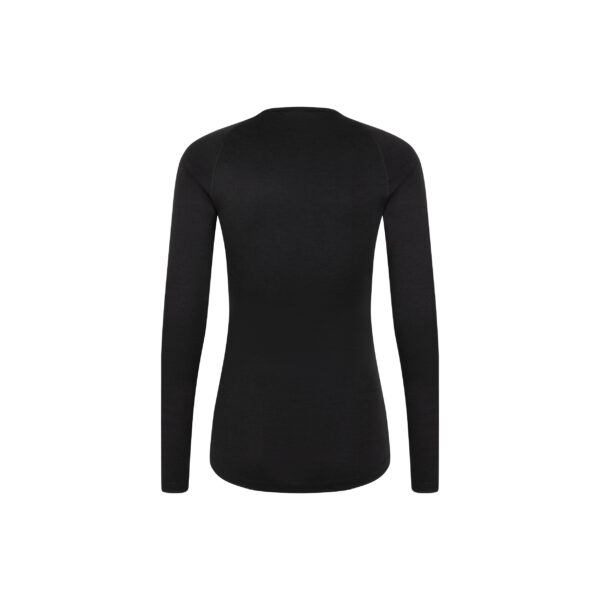 Longsleeve MERINO.190 collection BLK | WMN - obrazek 2